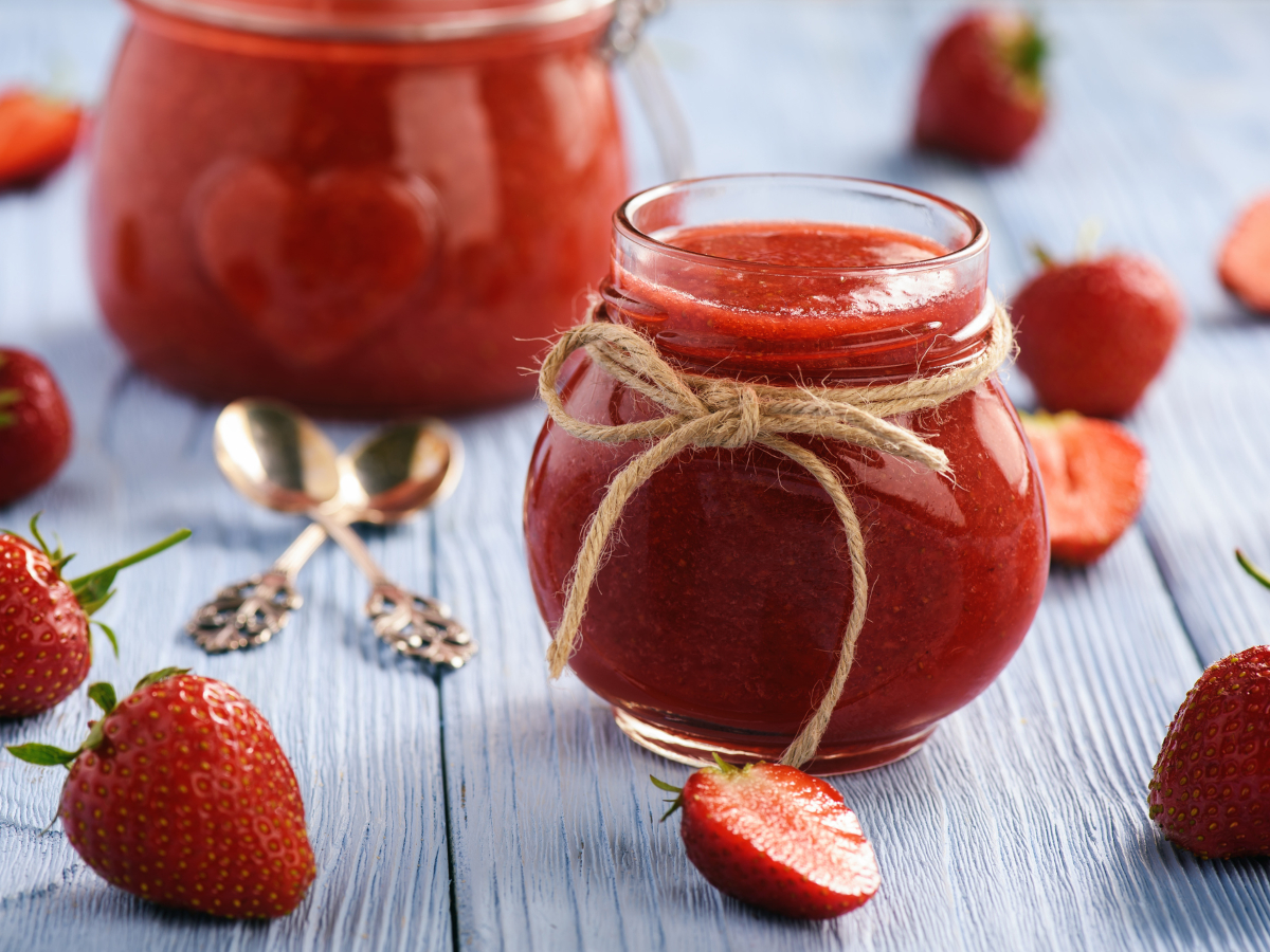 Συνταγή για εύκολη μαρμελάδα φράουλα