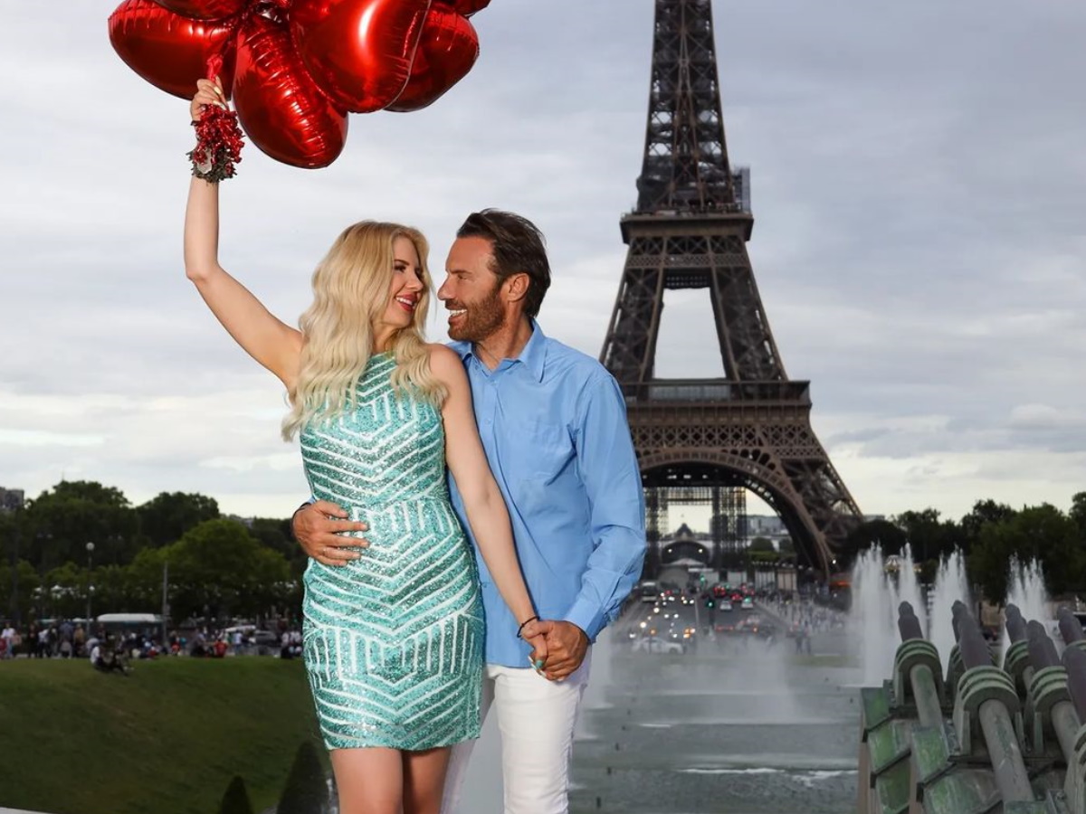 Στράτος Τζώρτζογλου – Σοφία Μαριόλα: Επέτειος γάμου στο Παρίσι για το ερωτευμένο ζευγάρι – Φωτογραφίες
