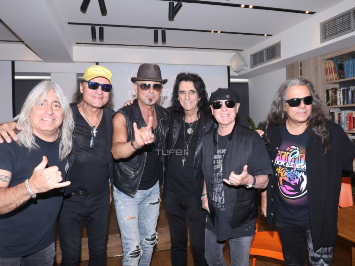 Scorpions – Alice Cooper: Τα δυο ιερά τέρατα της ροκ μουσικής σκηνής συναντιούνται στην Αθήνα – Όσα θα δούμε στη συναυλία τους