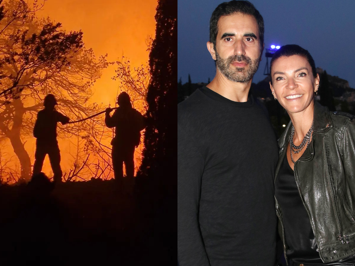Φωτιά στο Κρανίδι – Μίλτος Καμπουρίδης: Ο σύζυγος της Μαρίνας Βερνίκου στη «μάχη» με τις φλόγες