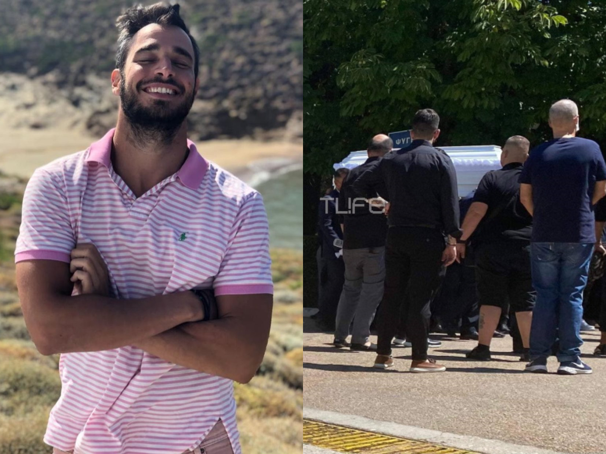 Χρήστος Κουτέλας: Σε κλίμα οδύνης η κηδεία του μοντέλου – Φωτογραφίες TLIFE