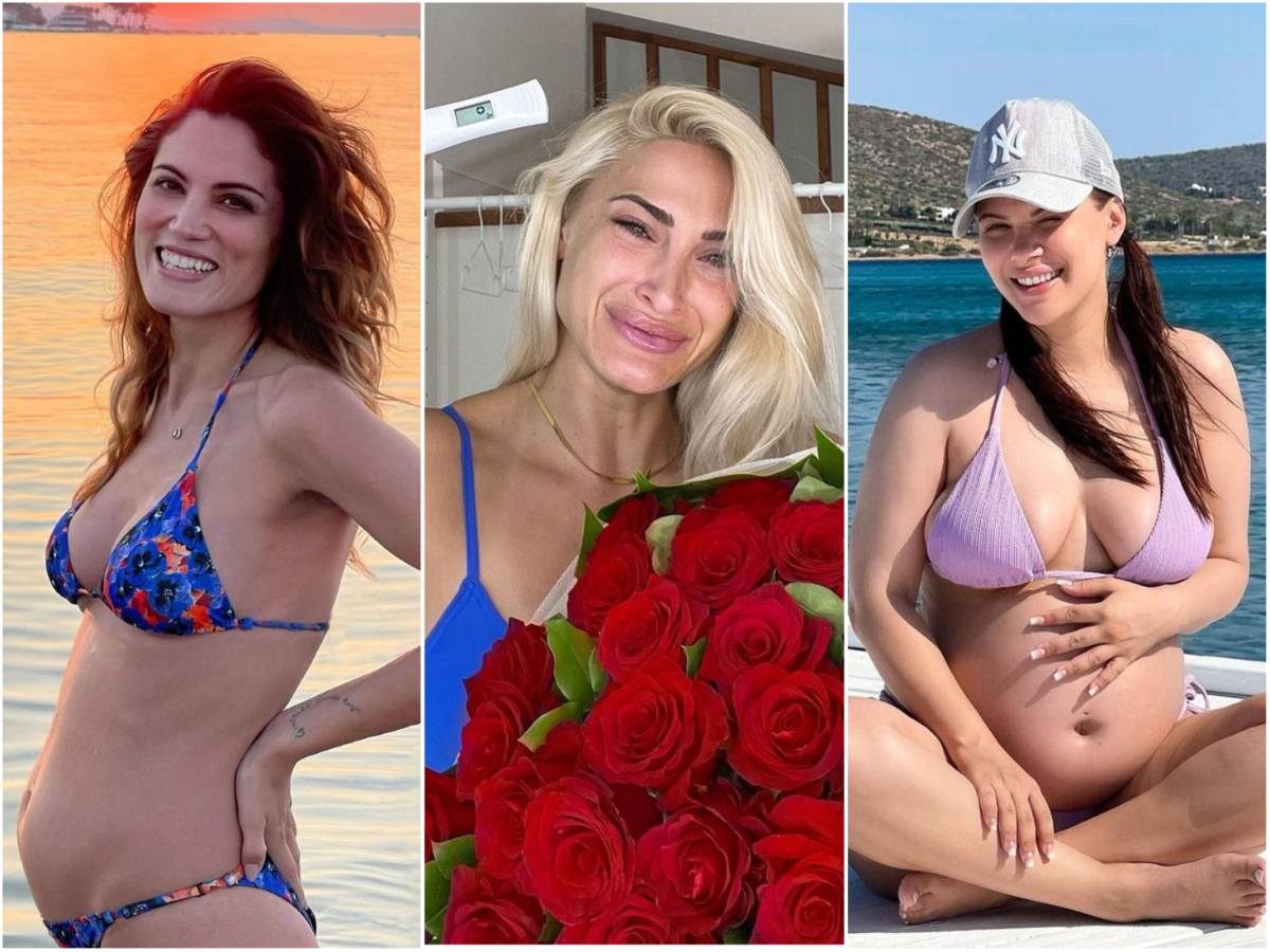 6+1 Ελληνίδες celebrities που το φετινό καλοκαίρι ανακοίνωσαν την εγκυμοσύνη τους – Φωτογραφίες