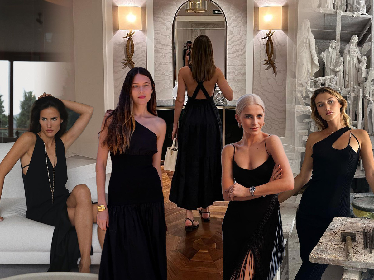 Μαύρο φόρεμα: Τα νέα σχέδια είναι σέξι και εντυπωσιάζουν