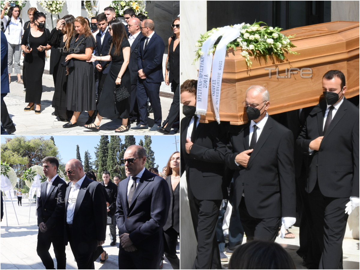 Σταύρος Ψυχάρης: Θλίψη και ανείπωτος πόνος στην κηδεία του στο Α’ Νεκροταφείο