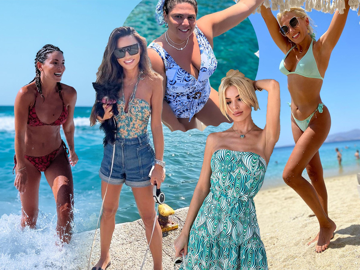Οι Ελληνίδες celebrities που υποδέχτηκαν τον Αύγουστο στην παραλία – Φωτογραφίες