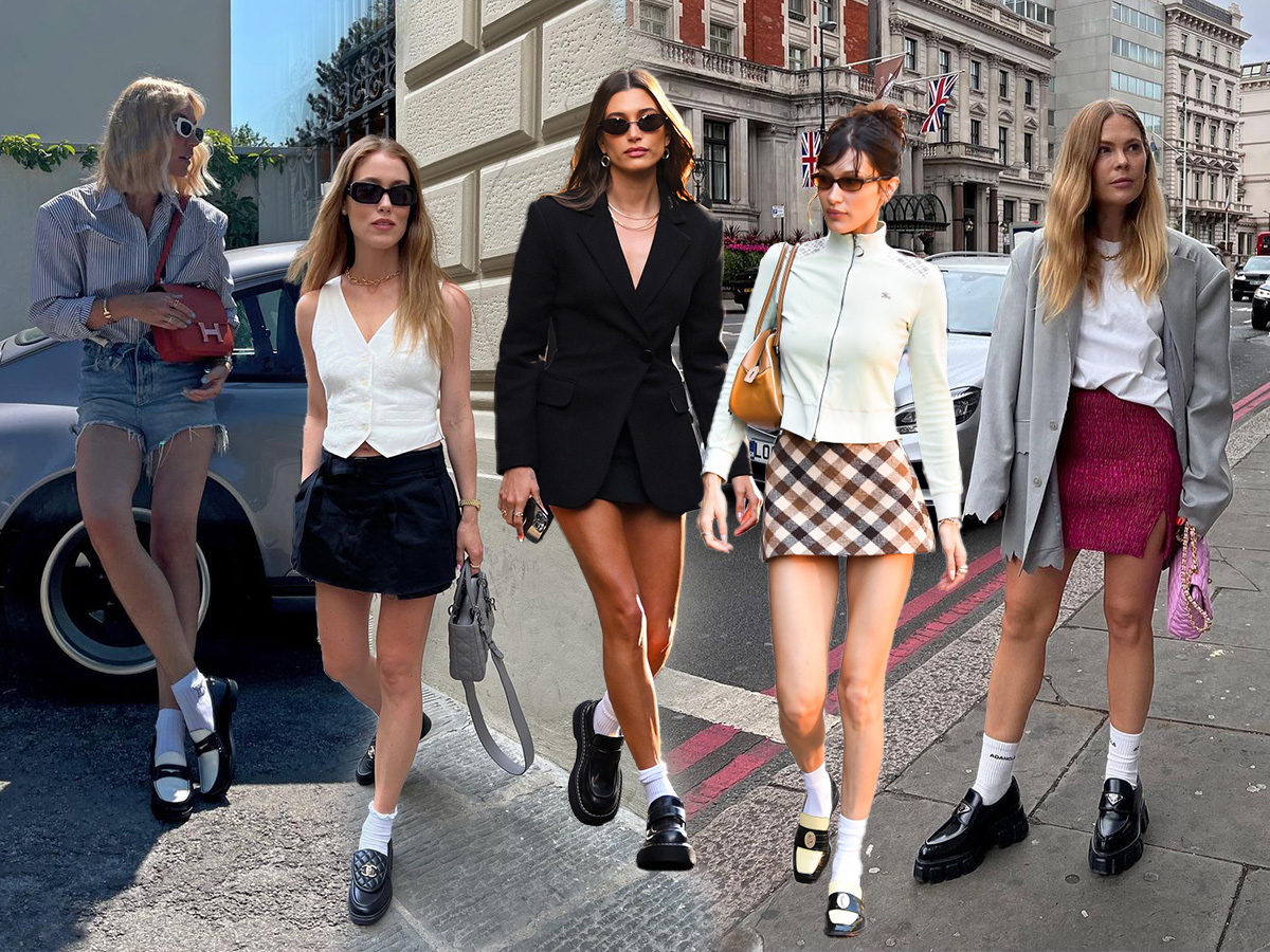Loafers με κάλτσες: H τάση που φοράνε τώρα όλα τα it girls