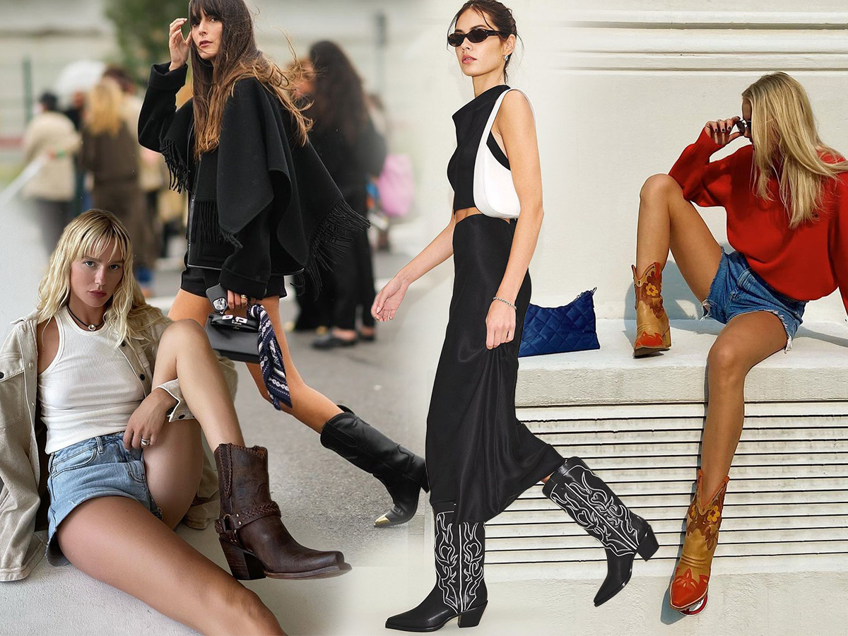 Cowboy μπότες: Συνδυασμοί για να τις φορέσεις σαν μία fashionista