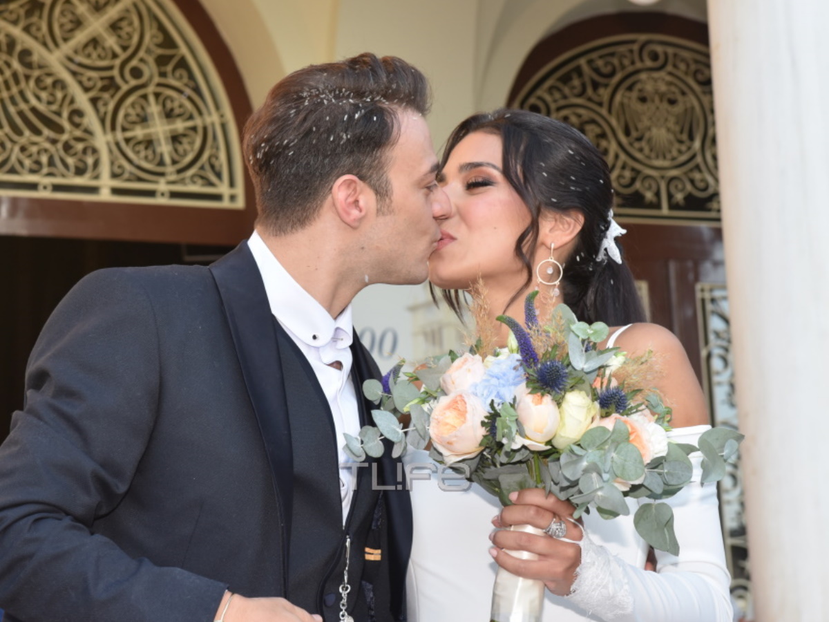 Κωνσταντίνος Γαβαλάς – Ελευθερία Κοντογιώργη: Οι πρώτες εικόνες μετά τον γάμο τους και οι επώνυμοι καλεσμένοι