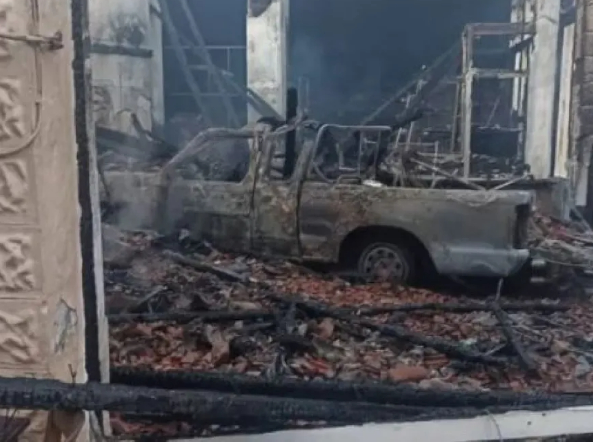 Λέσβος: Έβαλε φωτιά το σπίτι και το κατάστημα του αδερφού του και στη συνέχεια κάηκε ζωντανός
