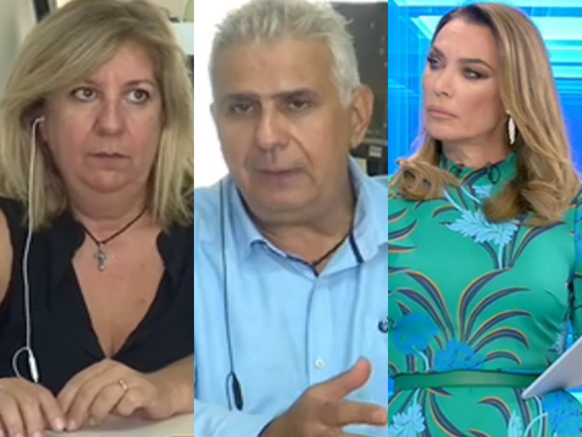 T-live: Ο Μάκης Παπαδάτος και η σύζυγός του μιλούν μετά τη σύλληψη του καταζητούμενου για την απαγωγή του γιου τους