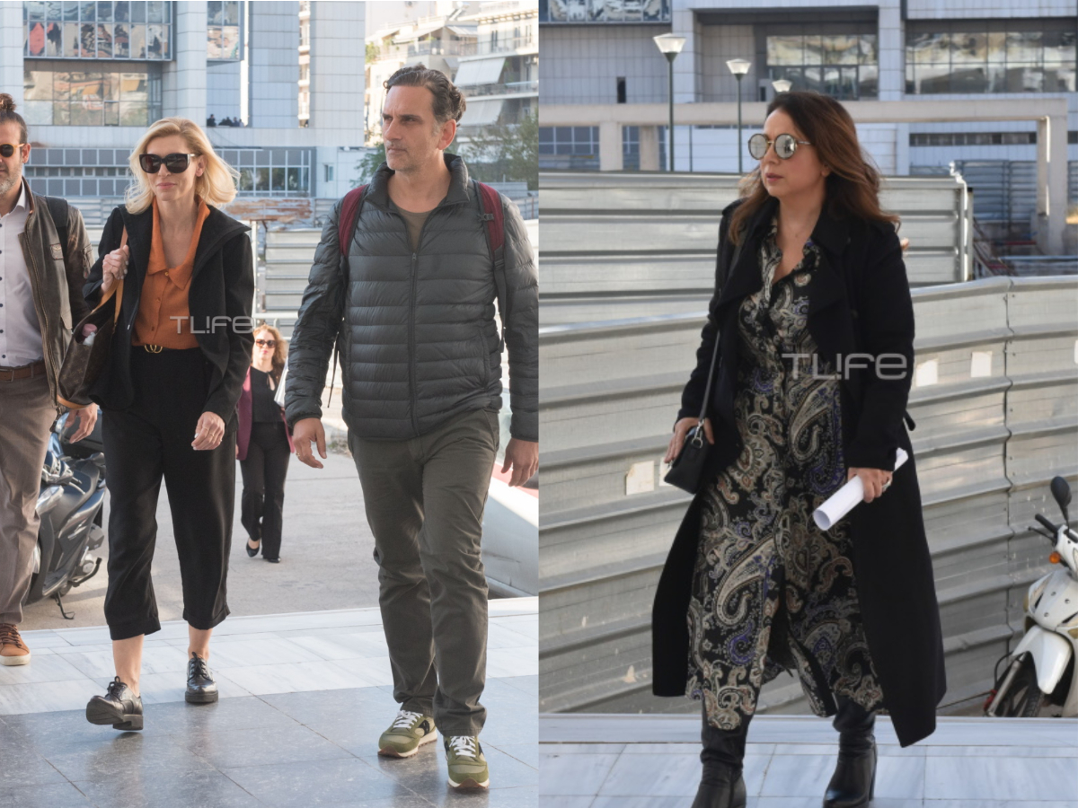 Υπόθεση Δούκα – Κιμούλη: Χριστίνα Αλεξανιάν και Νίκος Ψαρράς στο δικαστήριο για κατάθεση – Φωτογραφίες TLIFE
