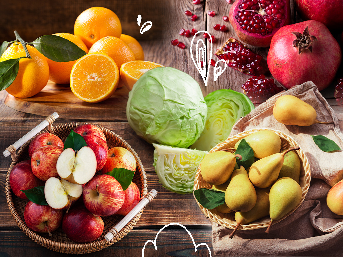 Εποχής: Φθινοπωρινά φρούτα και λαχανικά που θα σε βοηθήσουν να αδυνατίσεις ή να κρατήσεις τη φόρμα σου