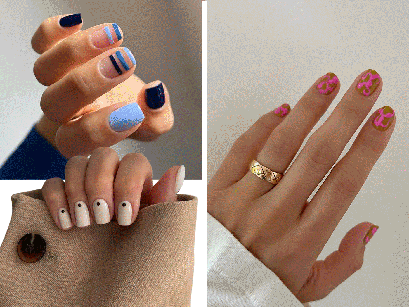 Τα minimal, εντυπωσιακά και σοφιστικέ nail art designs που θα αναδείξουν τα κοντά νύχια σου
