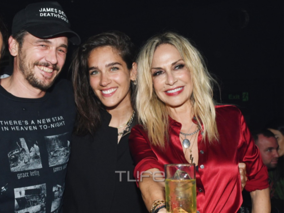Άννα Βίσση: Το TLIFE στο πάρτι της ονομαστικής της εορτής – Τα «έσπασε» μαζί με τον James Franco