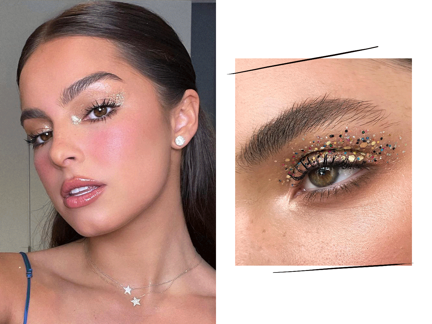 Sparkling make up Τα πιο εντυπωσιακά eye looks και οι σκιές για να τα