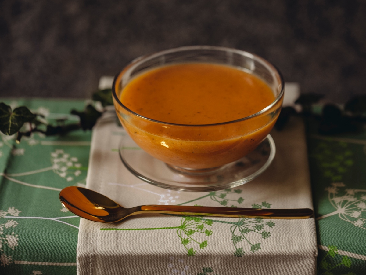 Συνταγή για σούπα με γλυκοπατάτα και τζίντζερ