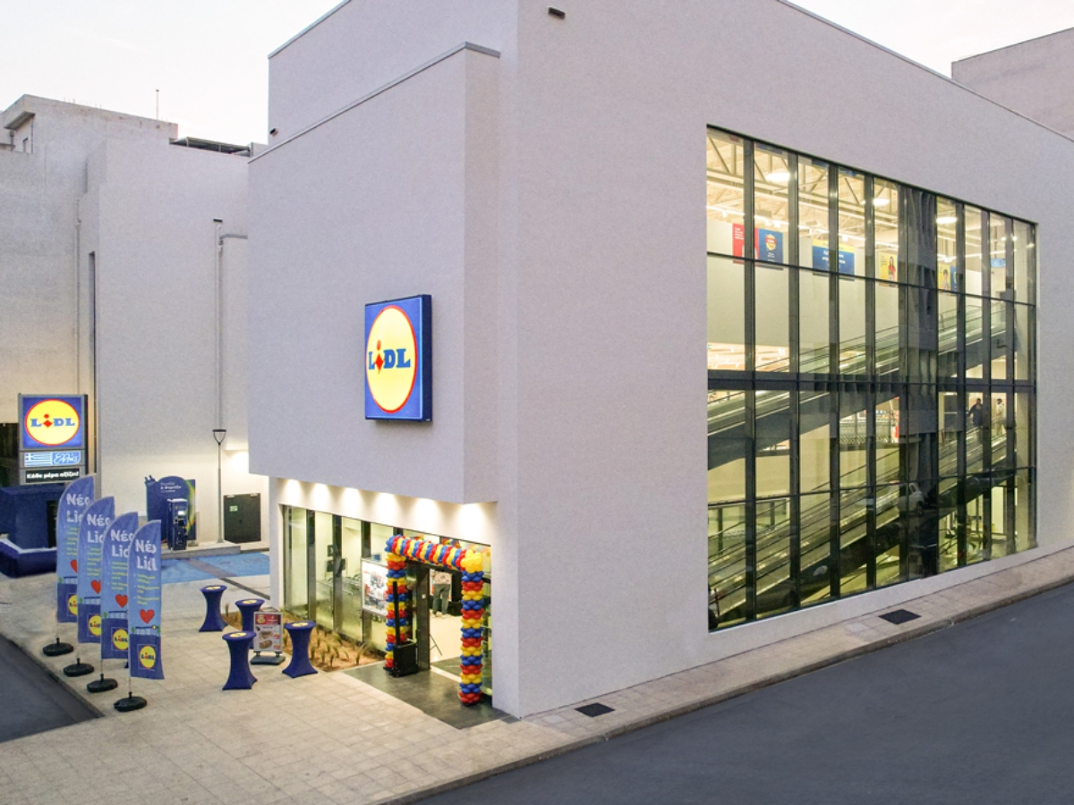 Το νέο κατάστημα Lidl στον Νέο Κόσμο είναι έτοιμο να σε υποδεχτεί