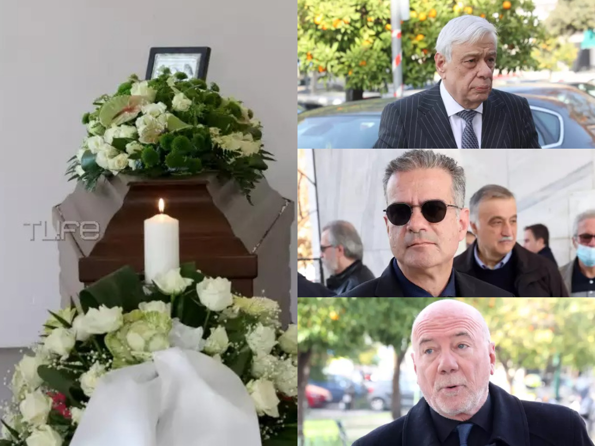 Κηδεία Γιάννη Διακογιάννη: Θλίψη στο τελευταίο αντίο στο Α’ Νεκροταφείο