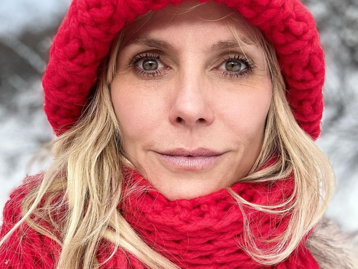 Η Heidi Klum με χαλαρό casual στιλ στις χειμερινές της διακοπές
