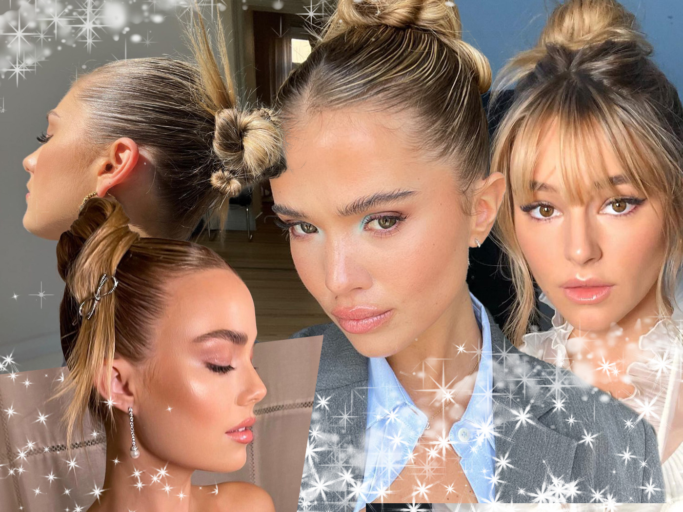 Updos: Δες πώς θα μαζέψεις τα μαλλιά σου τη  νέα χρονιά