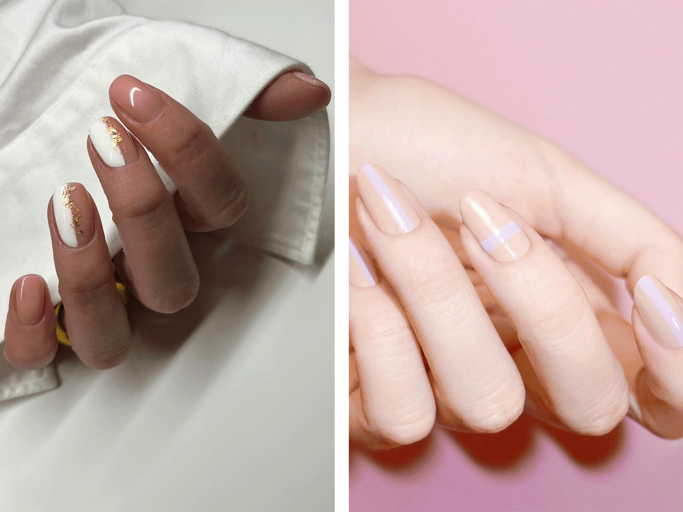 Nude nail art: To minimal chic look είναι η τέλεια ιδέα για μετά τις γιορτές