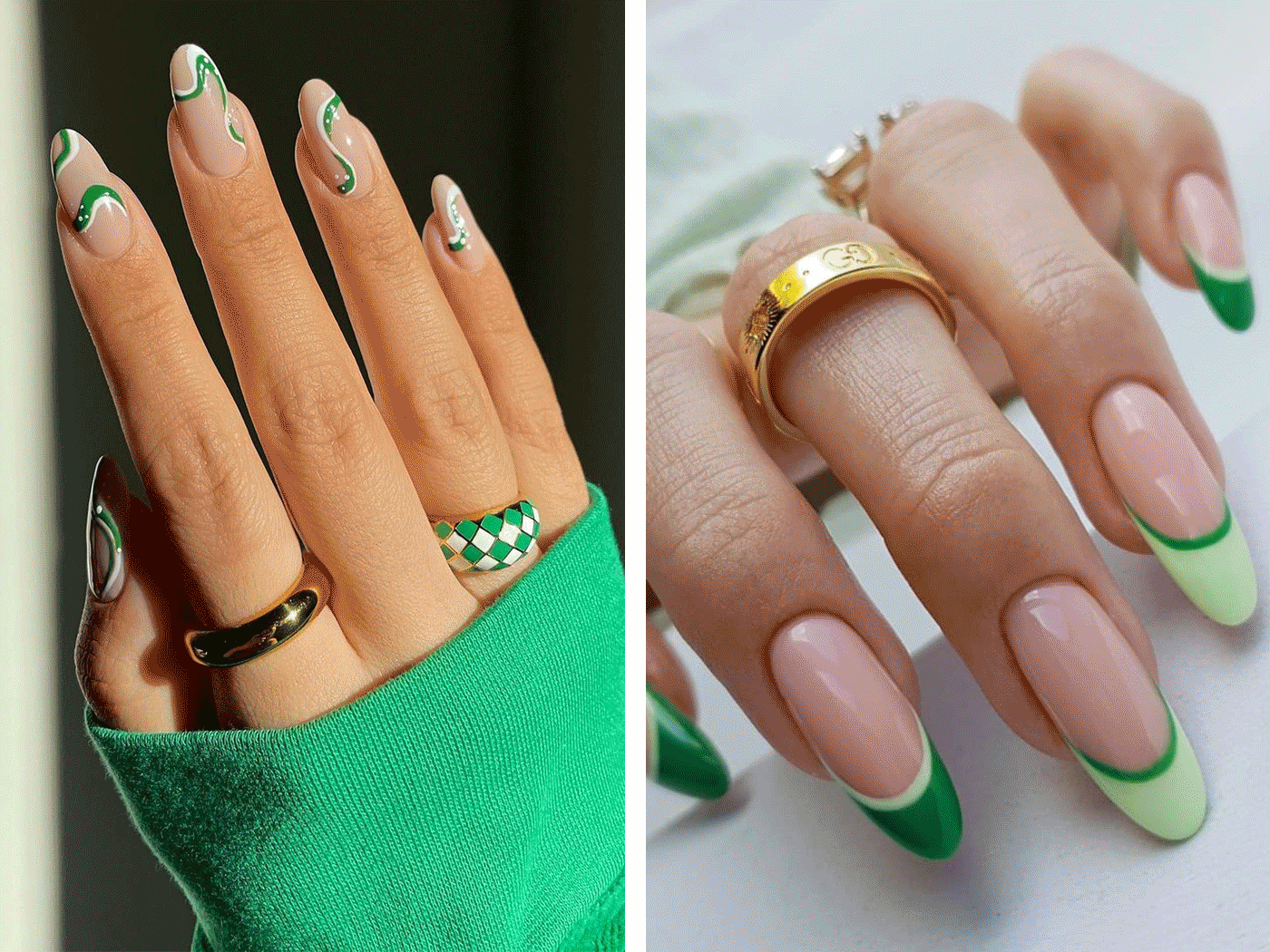 Μανικιούρ: Οι 10 αποχρώσεις του πράσινου και τα ωραιότερα nail art designs
