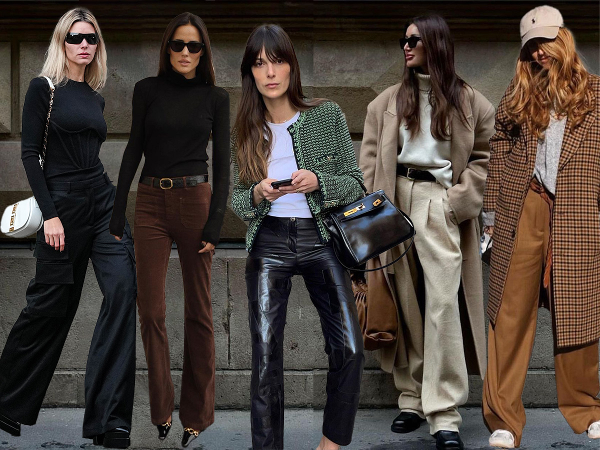 Tα παντελόνια που κυριαρχούν στο χειμερινό street style