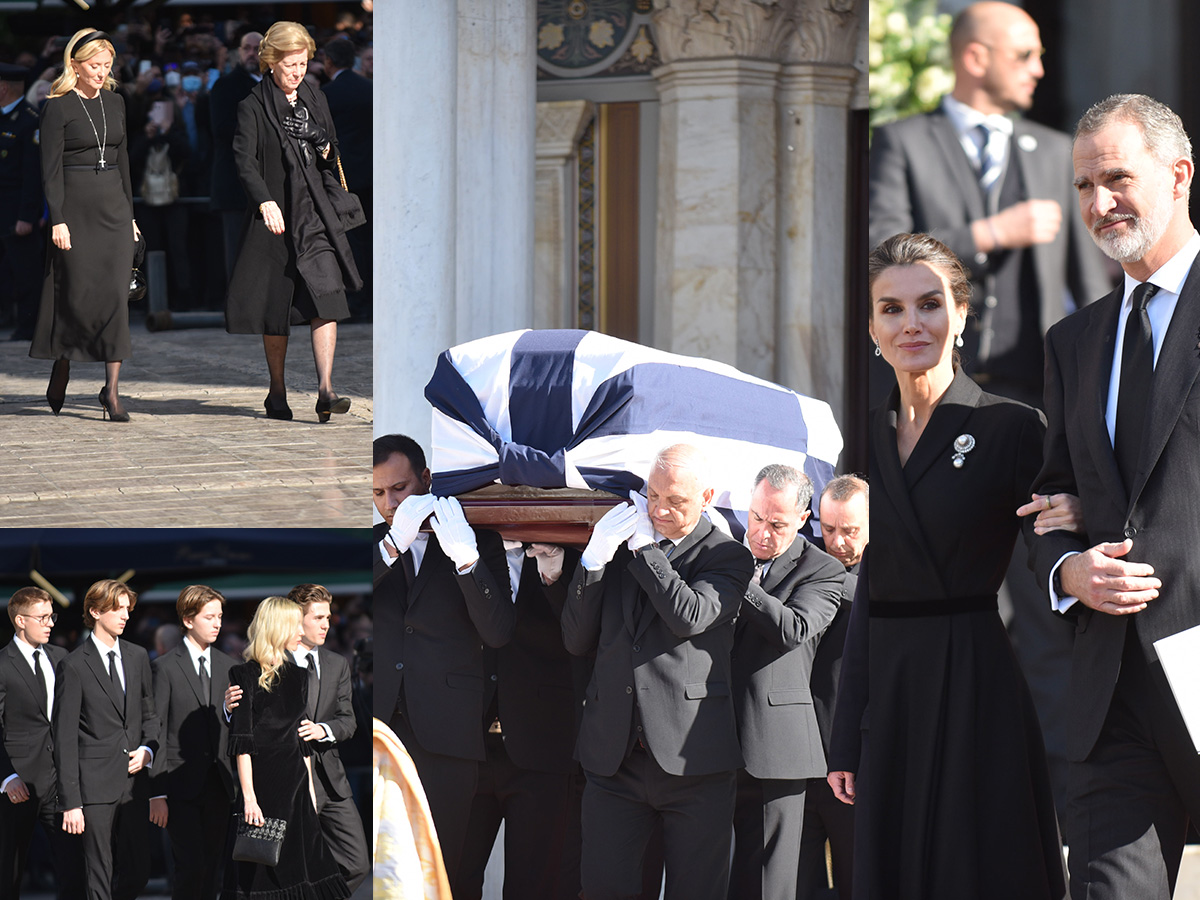 Τέως Βασιλιάς Κωνσταντίνος: Η συντετριμμένη Άννα Μαρία, οι «γαλαζοαίματοι» και όλα όσα έγιναν στην κηδεία