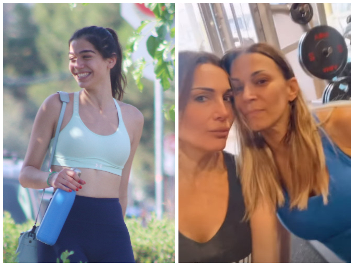 Δέσποινα Βανδή – Έλλη Κοκκίνου: Κάνουν γυμναστική με τον σύντροφο της Μελίνας Νικολαΐδη