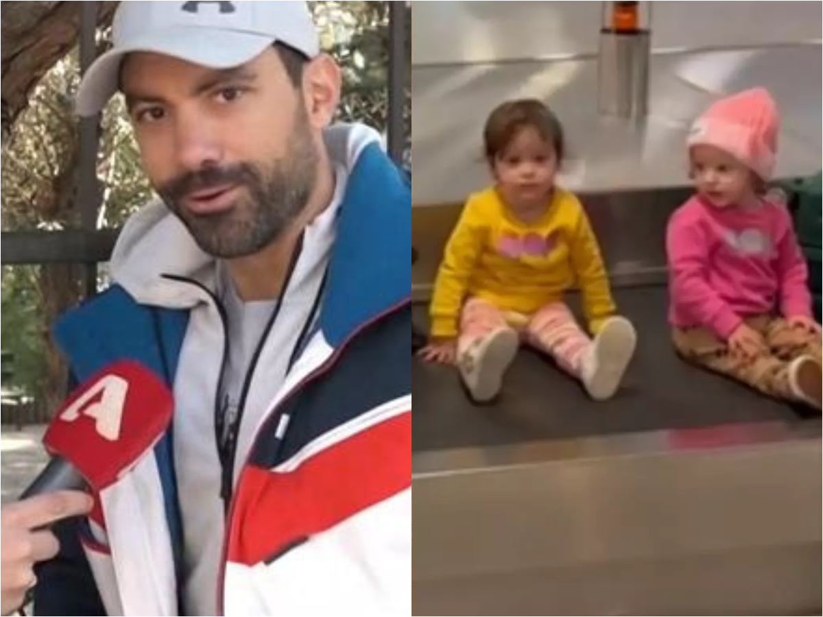 Σάκης Τανιμανίδης: Απαντά στα σχόλια που δέχτηκε η Χριστίνα Μπόμπα για το βίντεο με τις κόρες τους στο αεροδρόμιο