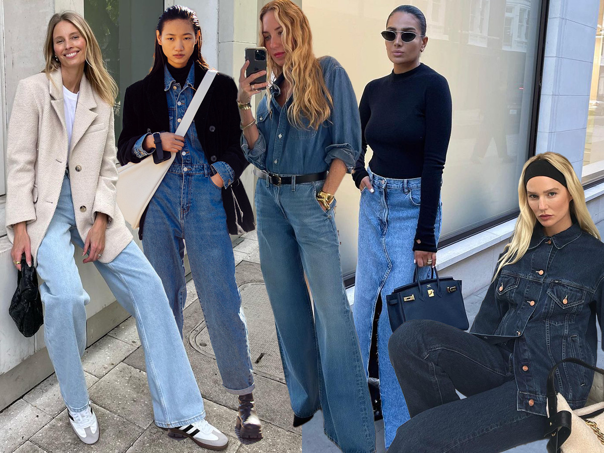 Denim style: Τα τζιν ρούχα που χρειάζεσαι αυτή την μεταβατική εποχή