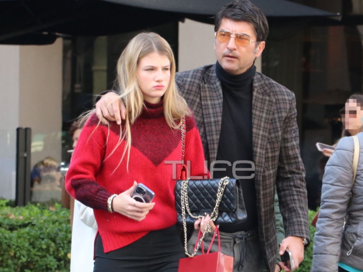 Ίλια Ίβιτς: Σπάνια εμφάνιση με την μεγαλύτερη κόρη του, Άννα Μαρία στο κέντρο της Αθήνας – Φωτογραφίες
