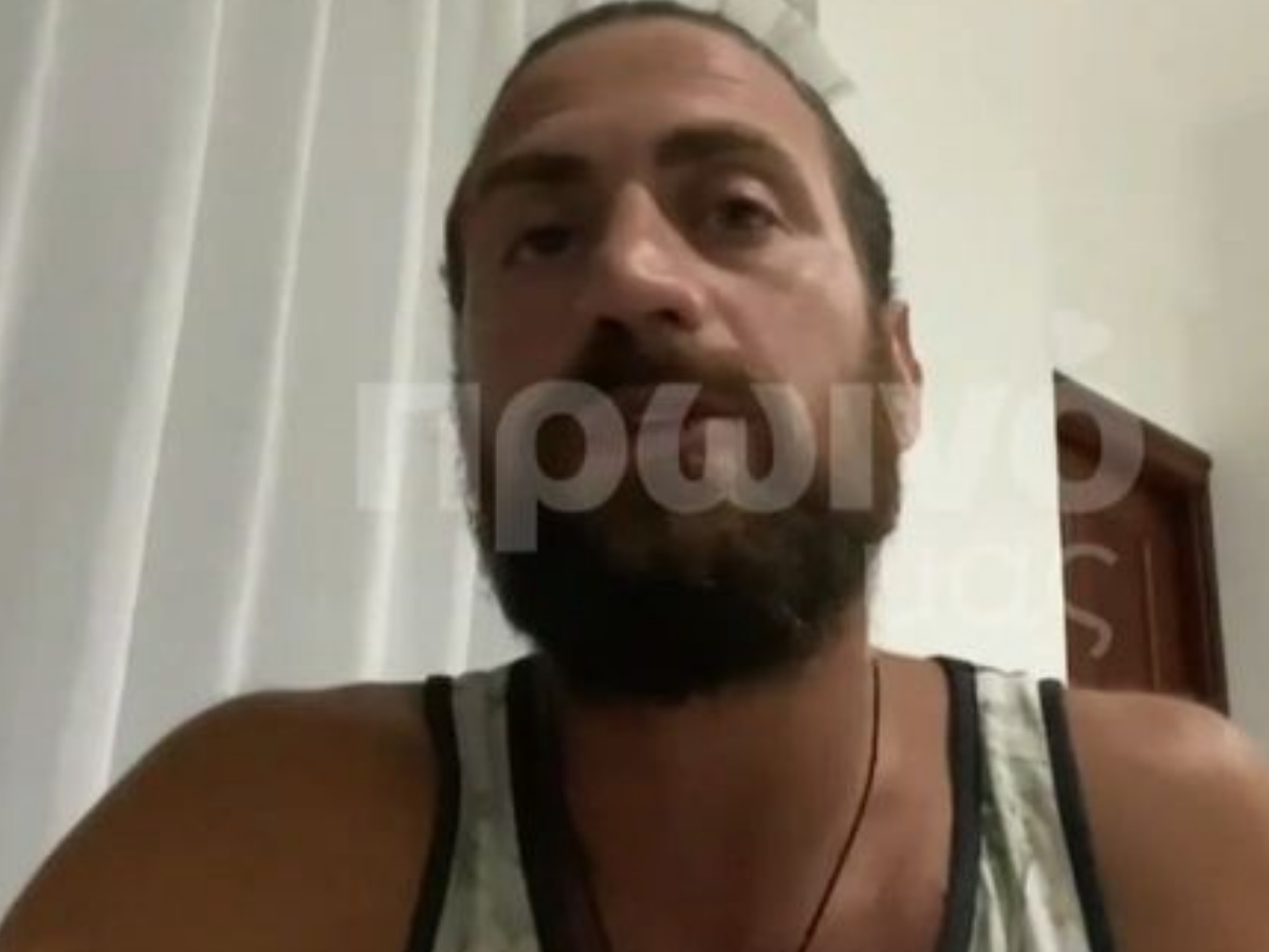 Κώστας Παπαδόπουλος: Οι πρώτες δηλώσεις μετά την αποχώρησή του από το Survivor All Star