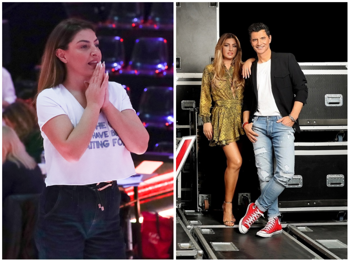 The Voice: Η Έλενα Παπαρίζου και ο Σάκης Ρουβάς σε solo performances στη σκηνή –  Αποκλειστικές Φωτογραφίες