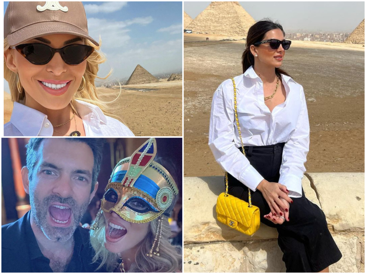 Σαββατοκύριακο στο Κάϊρο: Οι Ελληνίδες celebrities που ταξίδεψαν στην Αίγυπτο – Φωτογραφίες
