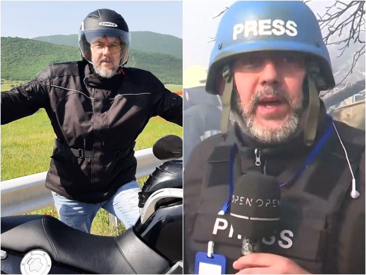 Χρήστος Νικολαΐδης: Ποιος είναι ο δημοσιογράφος του ΣΚΑΪ που πήγε πρώτος στον πόλεμο της Ουκρανίας με κίνδυνο τη ζωή του