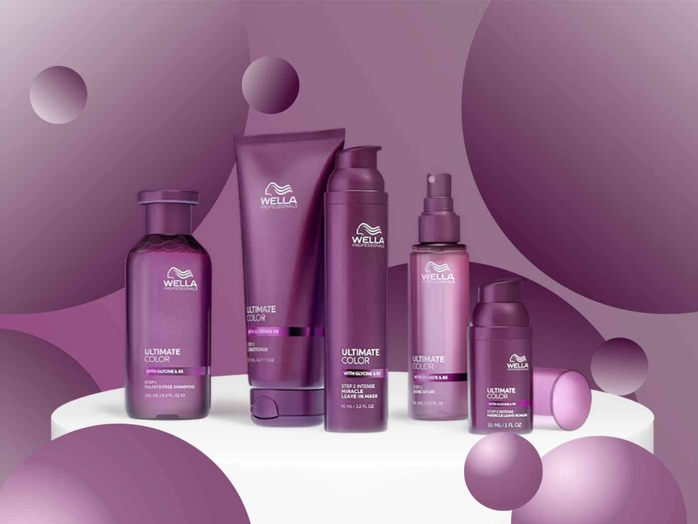 Λαμπερό χρώμα στα μαλλιά που διαρκεί έως και 10 εβδομάδες με την υπογραφή της σειράς Wella Professionals Ultimate Color
