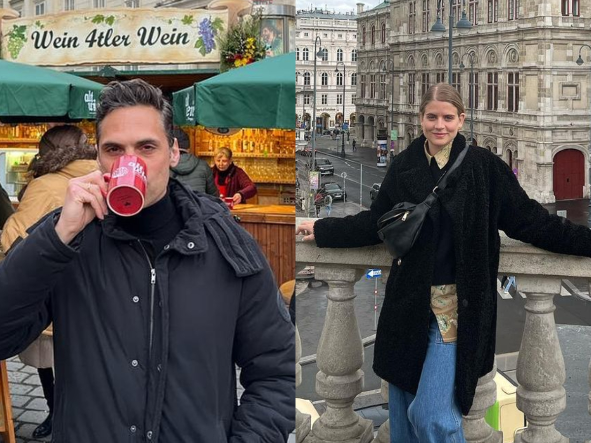 Γιώργος Παπαγεωργίου – Δανάη Μιχαλάκη: Ταξίδι στη Βιέννη για το ερωτευμένο ζευγάρι – Φωτογραφίες