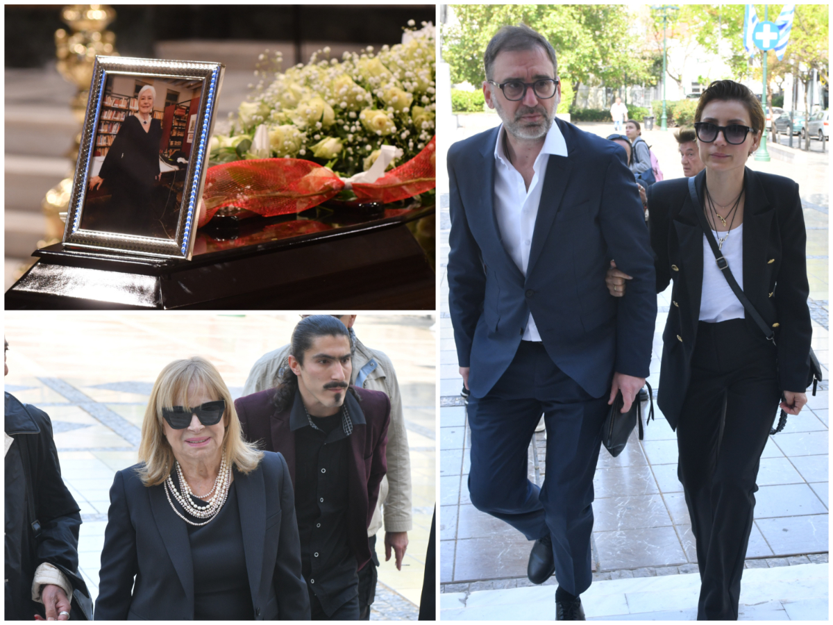 Κατερίνα Χέλμη: Το τελευταίο αντίο στη Μητρόπολη Αθηνών για τη σπουδαία ηθοποιό – Φωτογραφίες TLIFE
