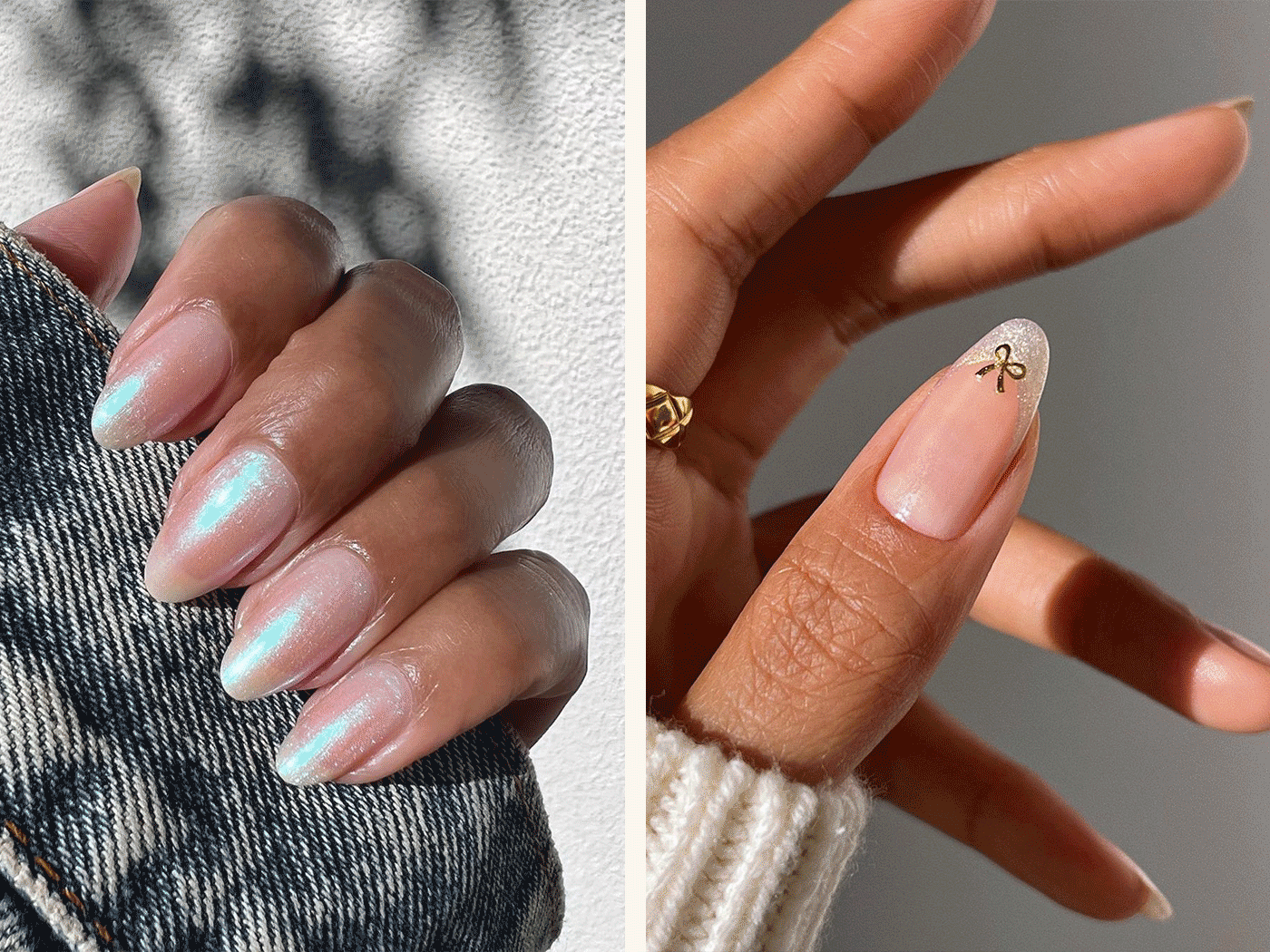 Lingerie nails: To look με σατινέ φινίρισμα είναι η πιο κομψή και θηλυκή πρόταση
