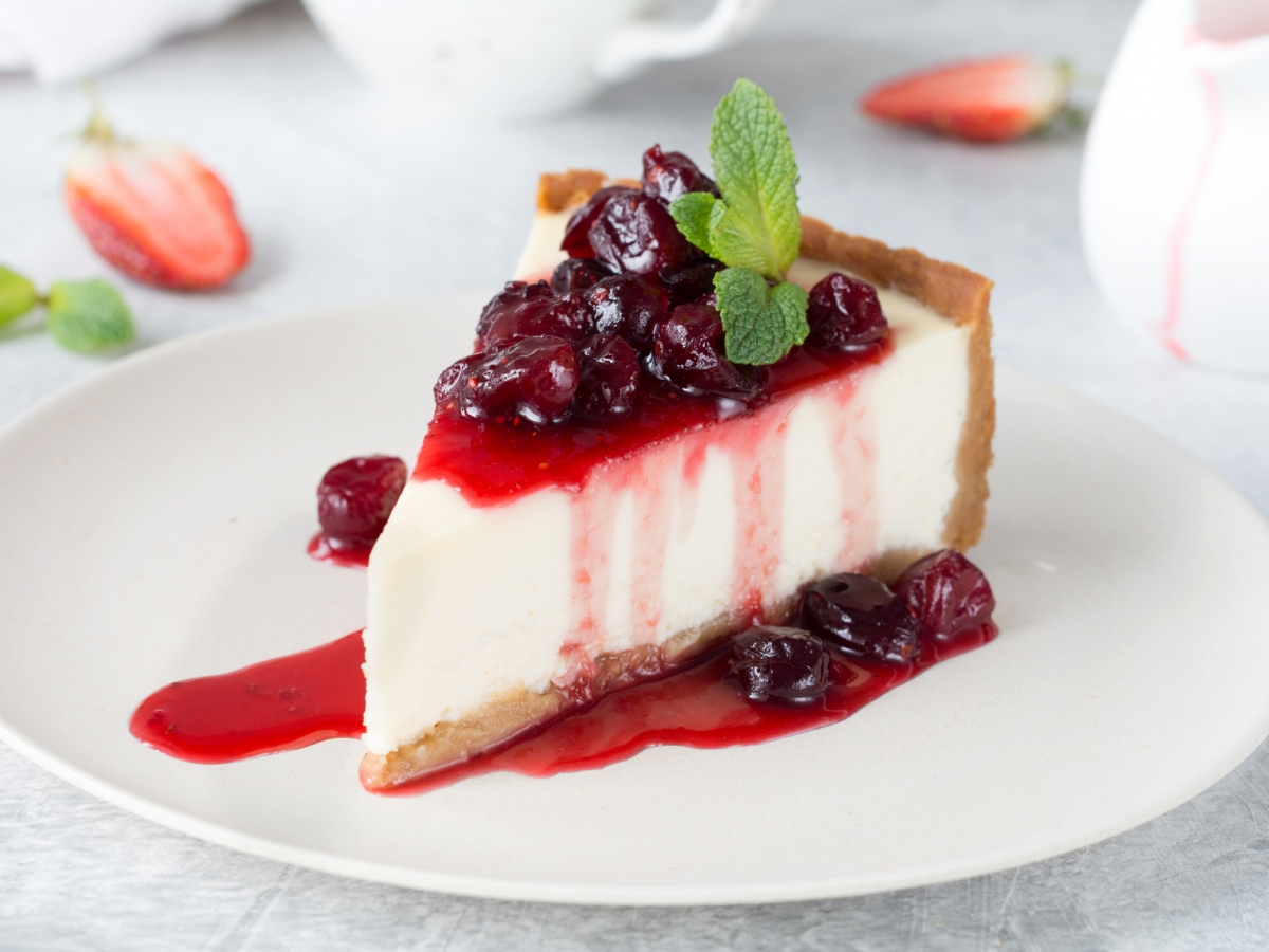 Συνταγή για cheesecake με κεράσια