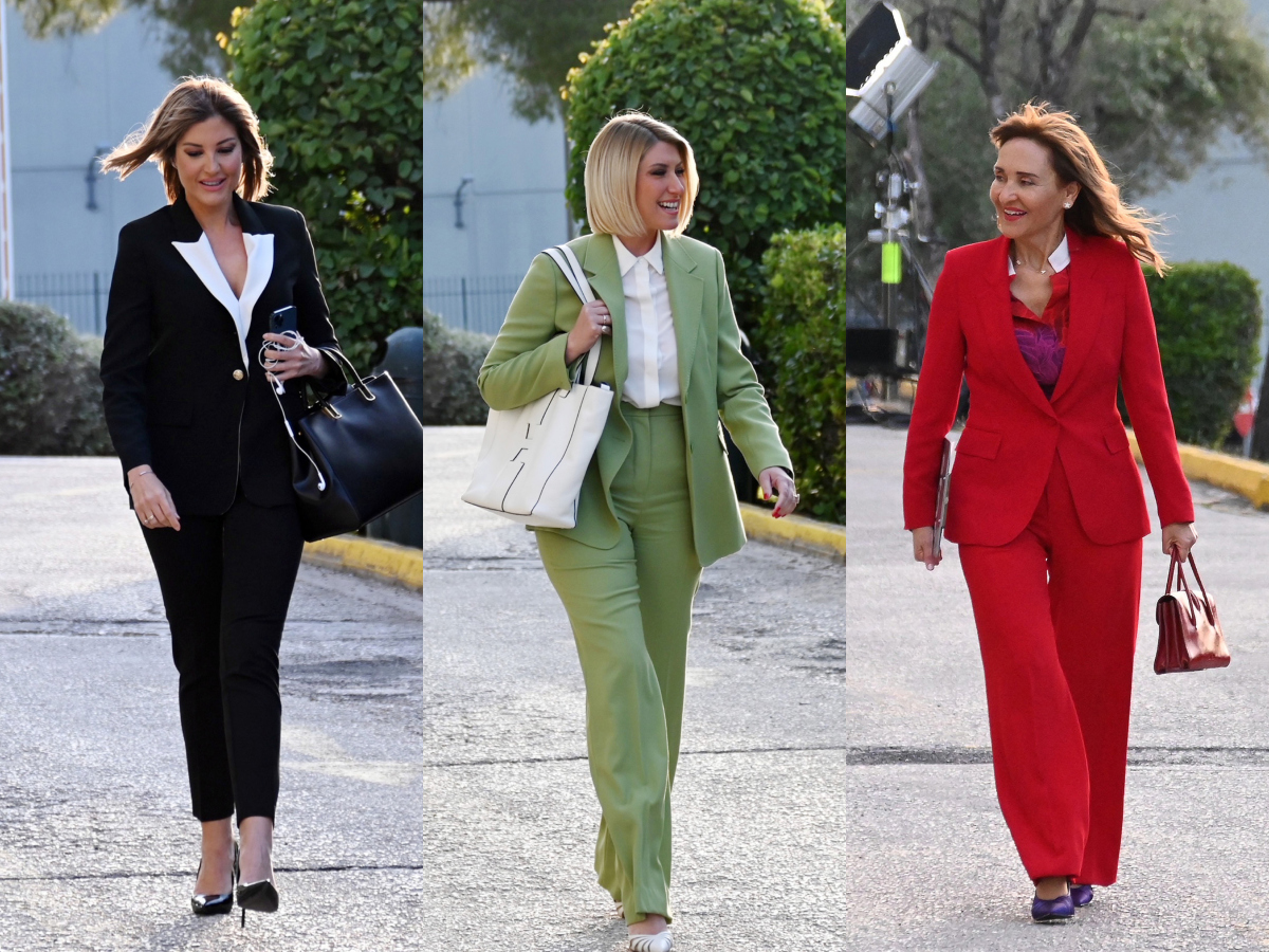 Τι φόρεσαν οι κυρίες στο debate