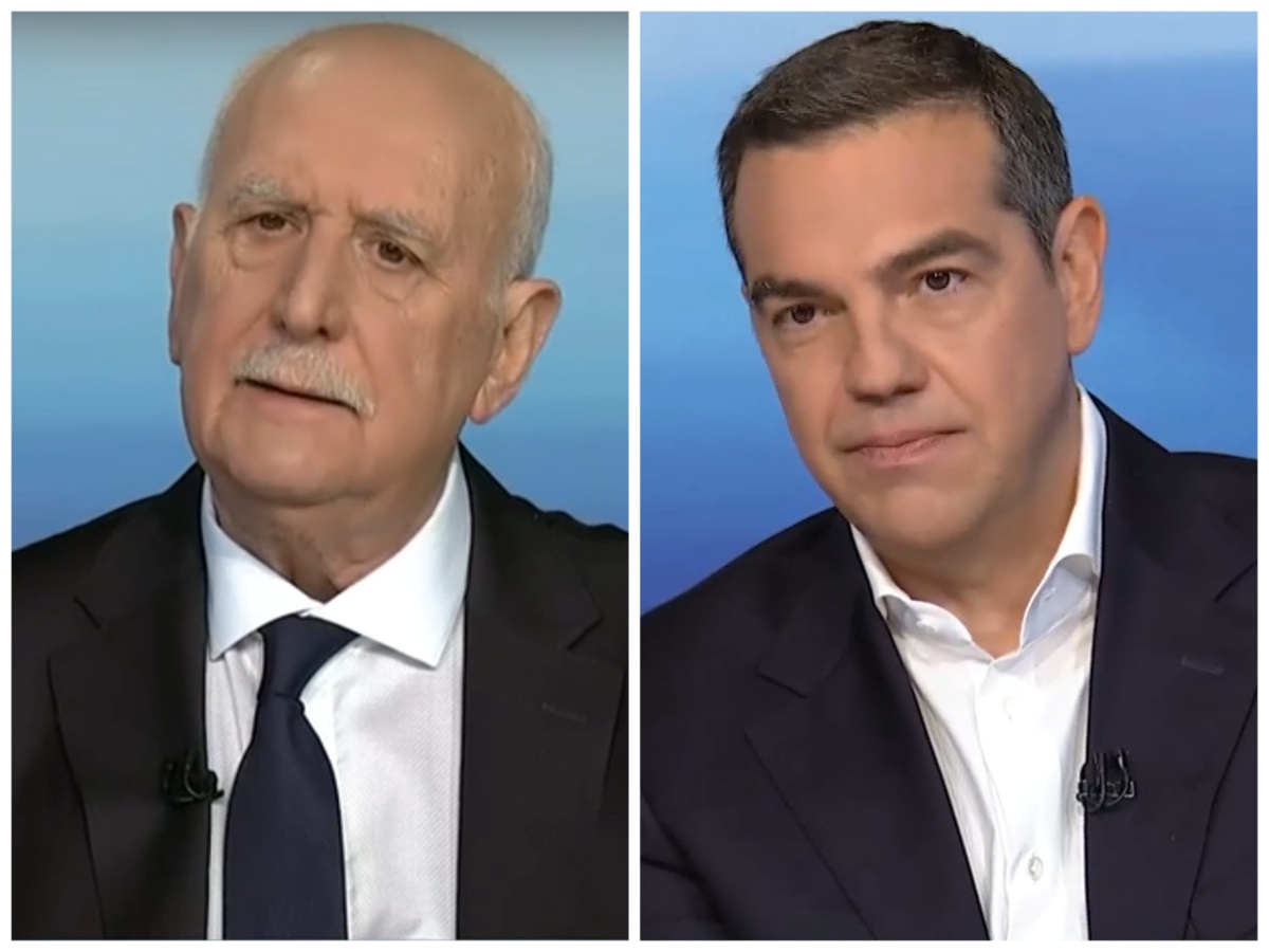 Debate: Γιώργος Παπαδάκης σε Αλέξη Τσίπρα – «Ή κοίταξε τα χαρτιά μου ή διαβάζεις την σκέψη μου»