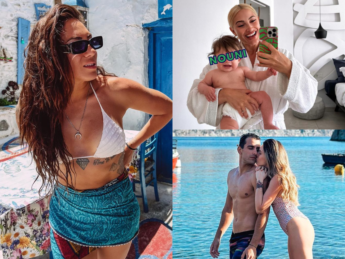 Οι Έλληνες celebrities «ψήφισαν» παραλία – Οικογενειακές αποδράσεις και θαλάσσια σπορ