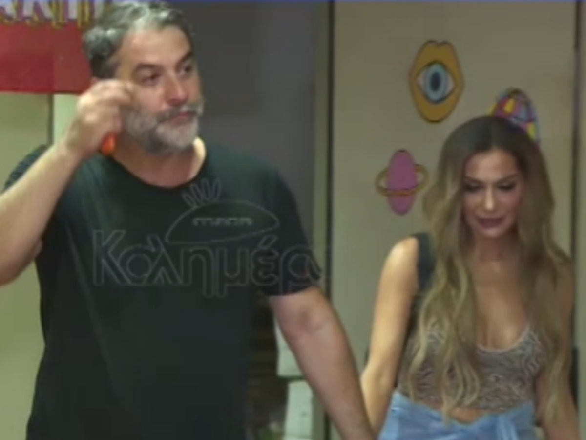 Δέσποινα Βανδή: Χέρι χέρι με τον Βασίλη Μπισμπίκη στα παρασκήνια των Mad VMA 2023