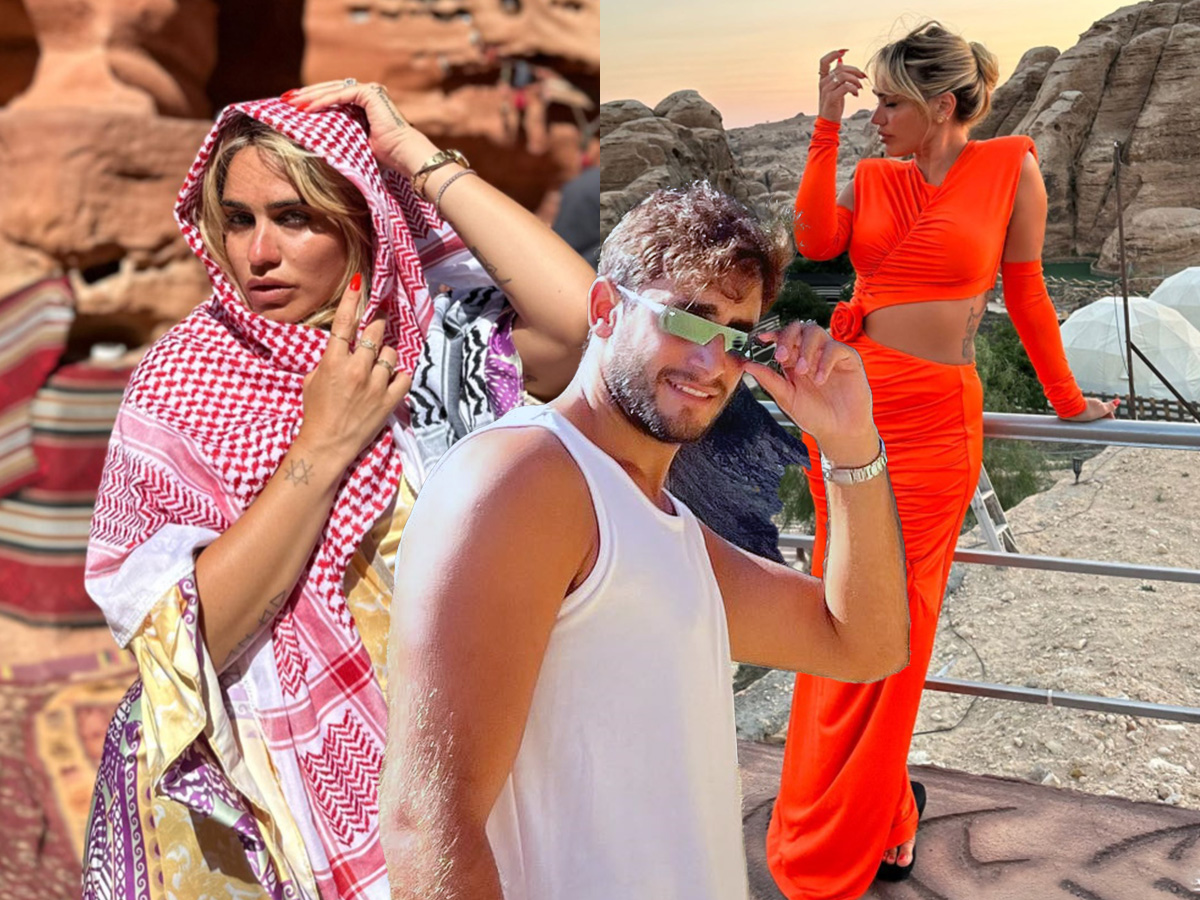 Κόνι Μεταξά – Μάριος Καπότσης: Το μαγικό ταξίδι τους στην Ιορδανία – Φωτογραφίες