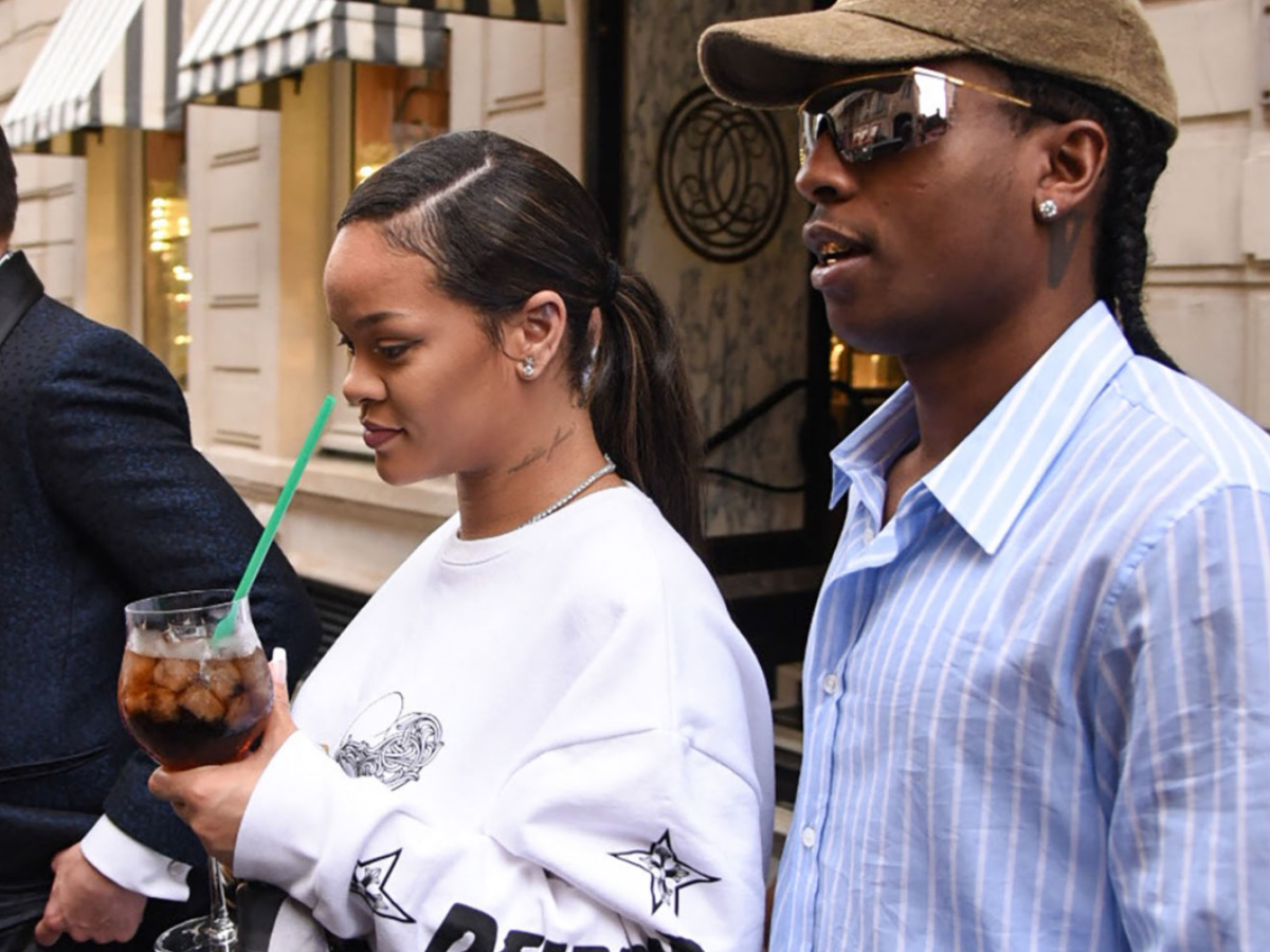 Rihanna: Σε προχωρημένη εγκυμοσύνη απόλαυσε τον Asap Rocky στη συναυλία του στις Κάννες