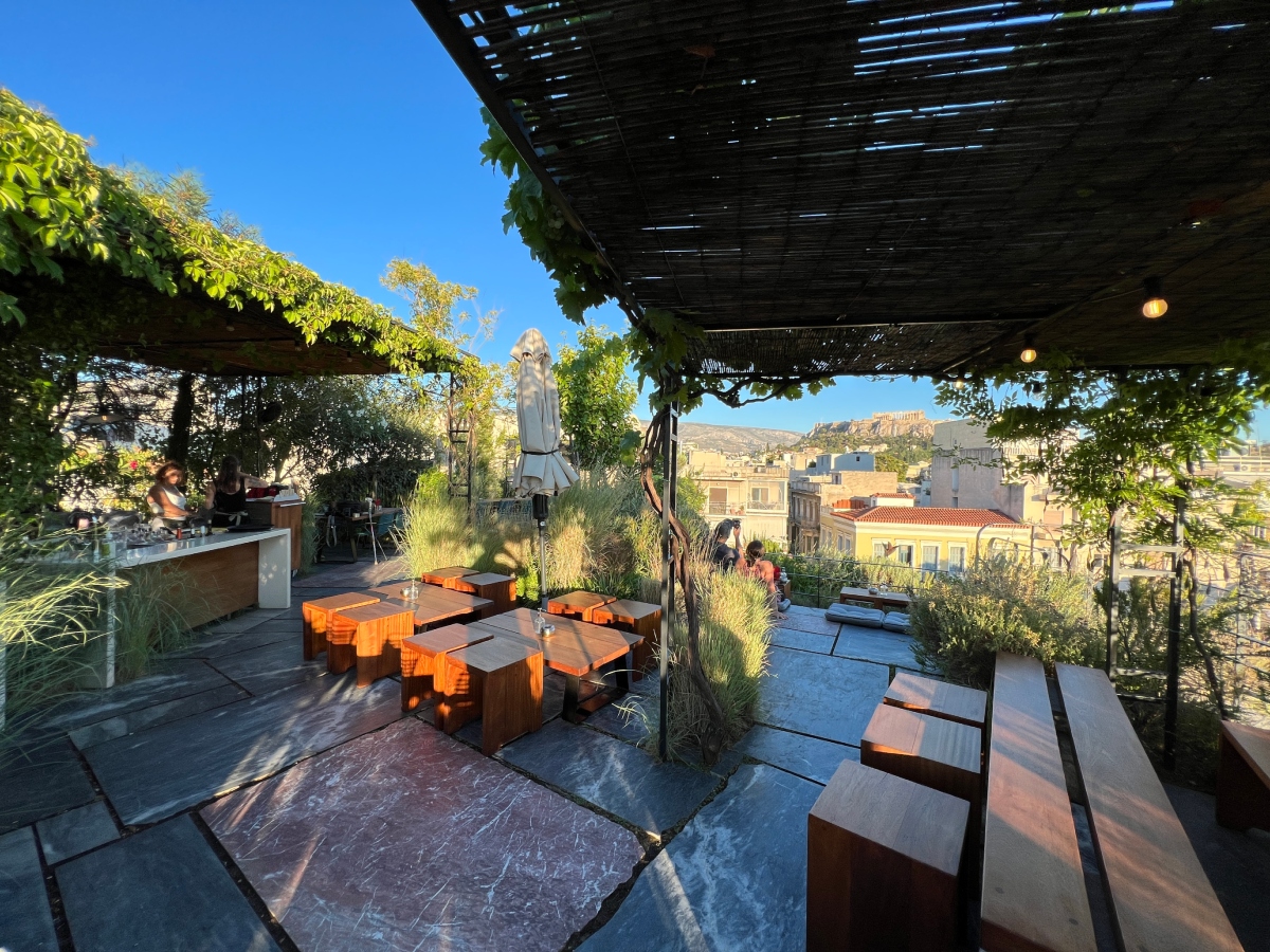 High Five στο Rooftop Garden του The Foundry Suites Athens
