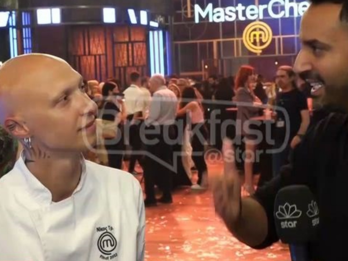 MasterChef – Νίκος Τράκας: Οι πρώτες δηλώσεις του μετά την ήττα του – Τι είπε στην Μαρία Μπέη