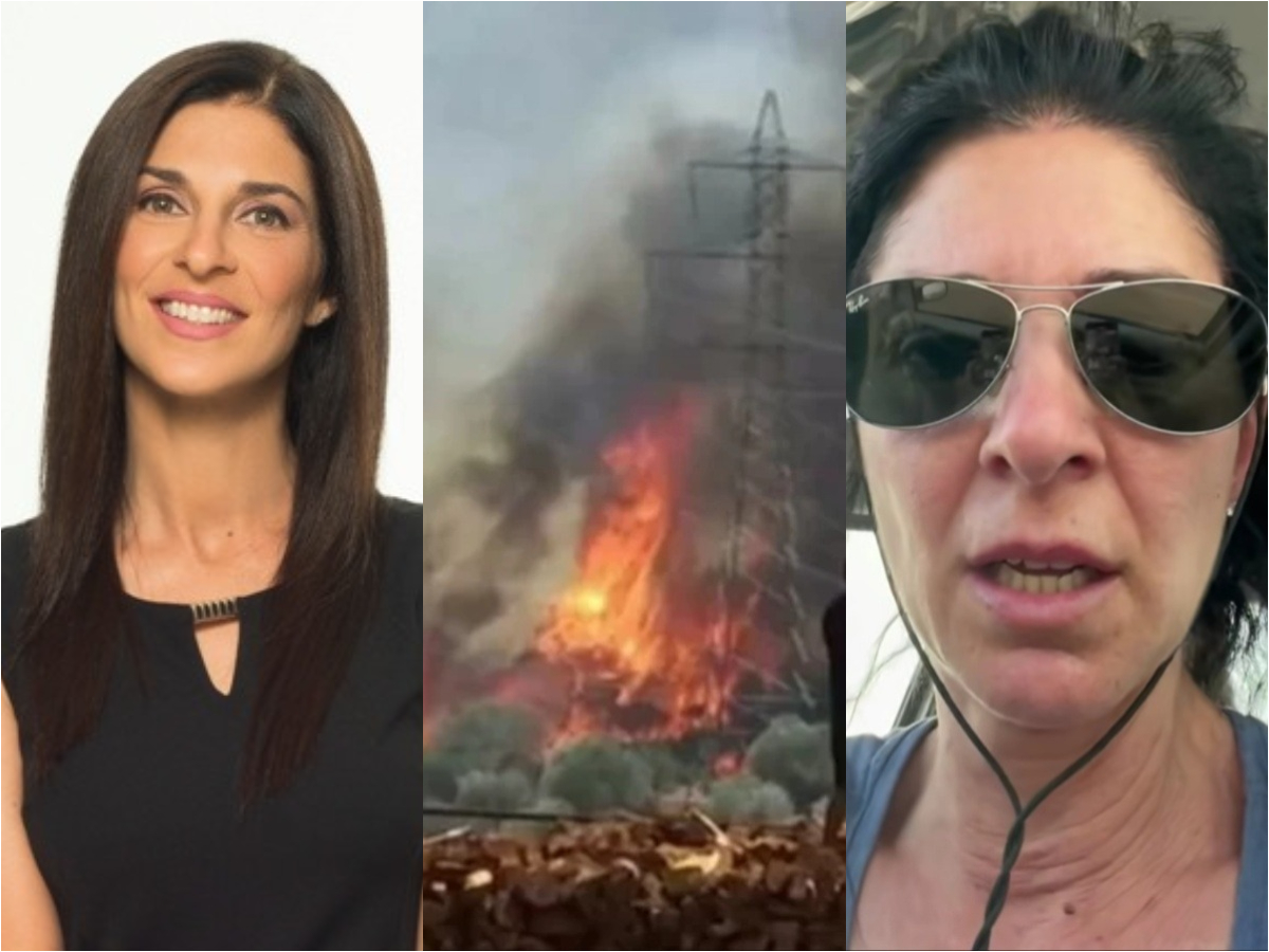 Ευτυχία Μέλη: Έντρομη η ηθοποιός για τη φωτιά στο Λαγονήσι – «Κάηκε το σπίτι του ξαδέλφου μου»